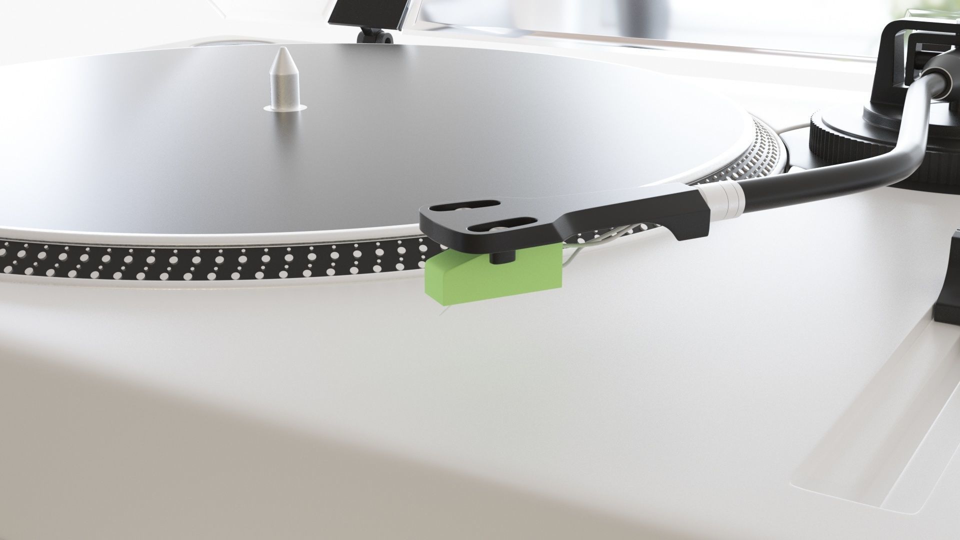 AUDIO TECHNICA - Record Player 3D model_2