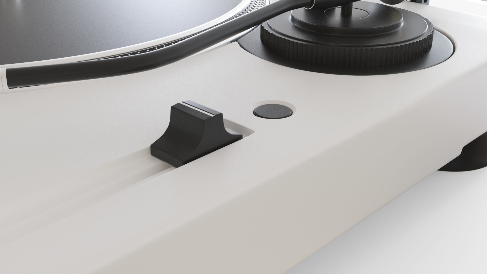 AUDIO TECHNICA - Record Player 3D model_1