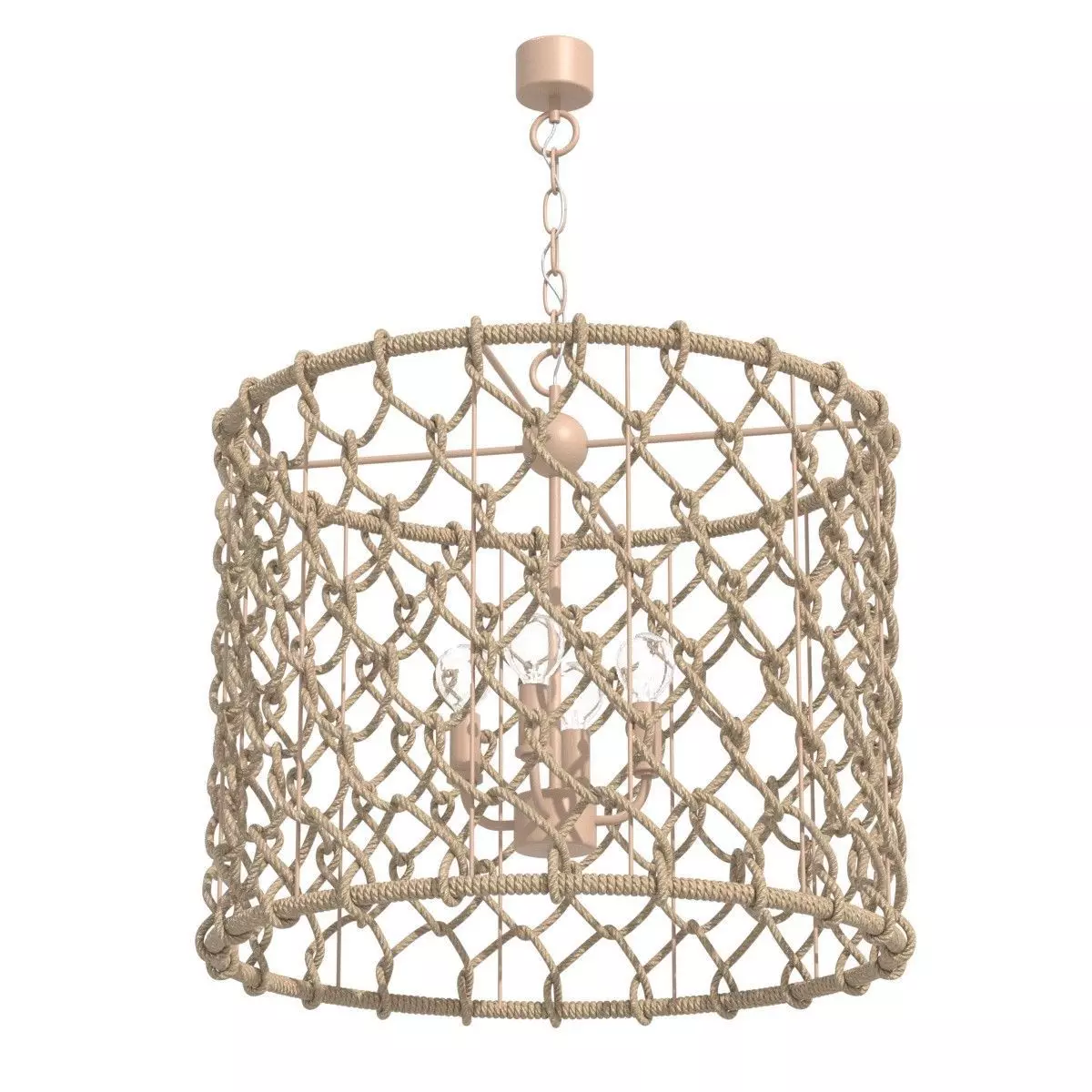 Currey and company Chesapeake Drum Chandelier 3D model