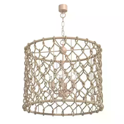 Currey and company Chesapeake Drum Chandelier 3D model