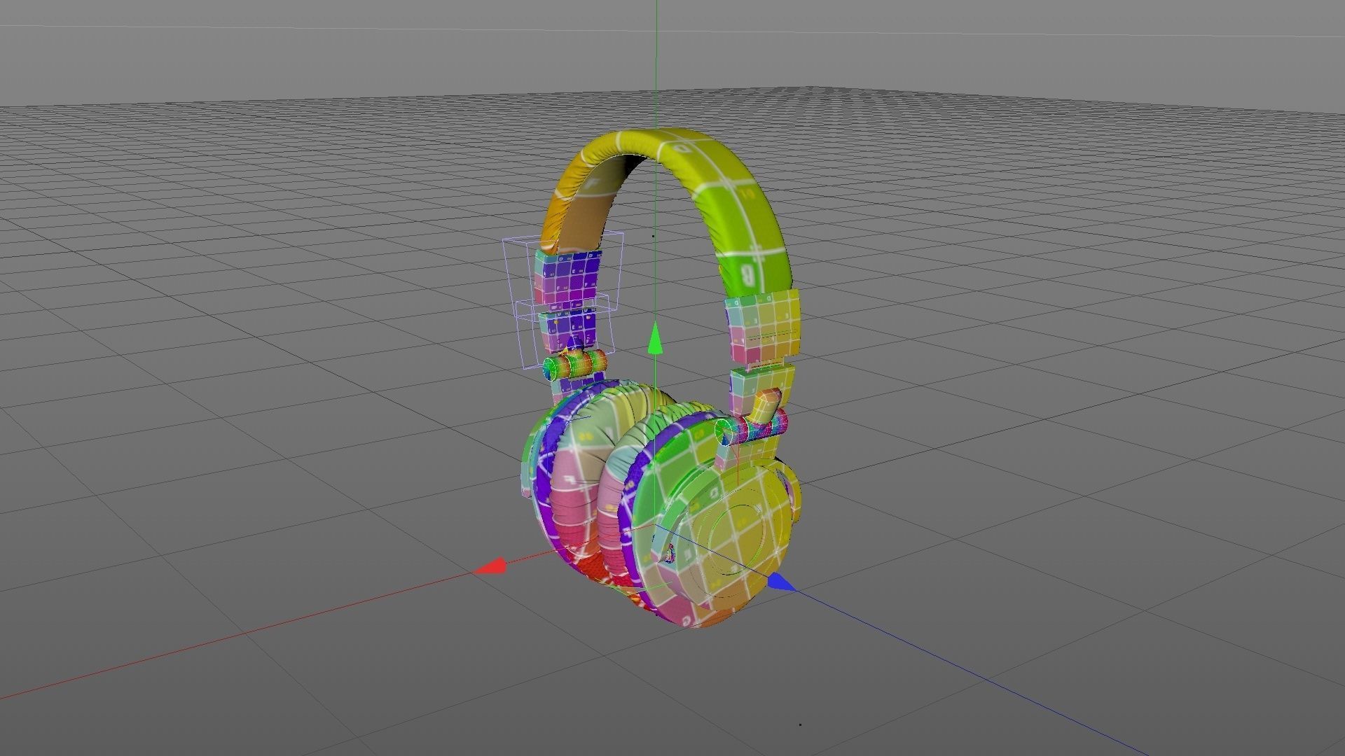 AUDIO TECHNICA - Headphones 3D model_6