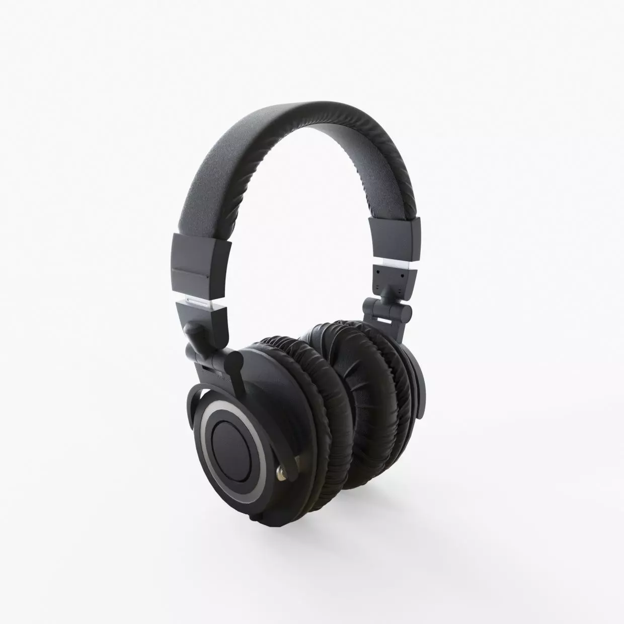 AUDIO TECHNICA - Headphones 3D model_0