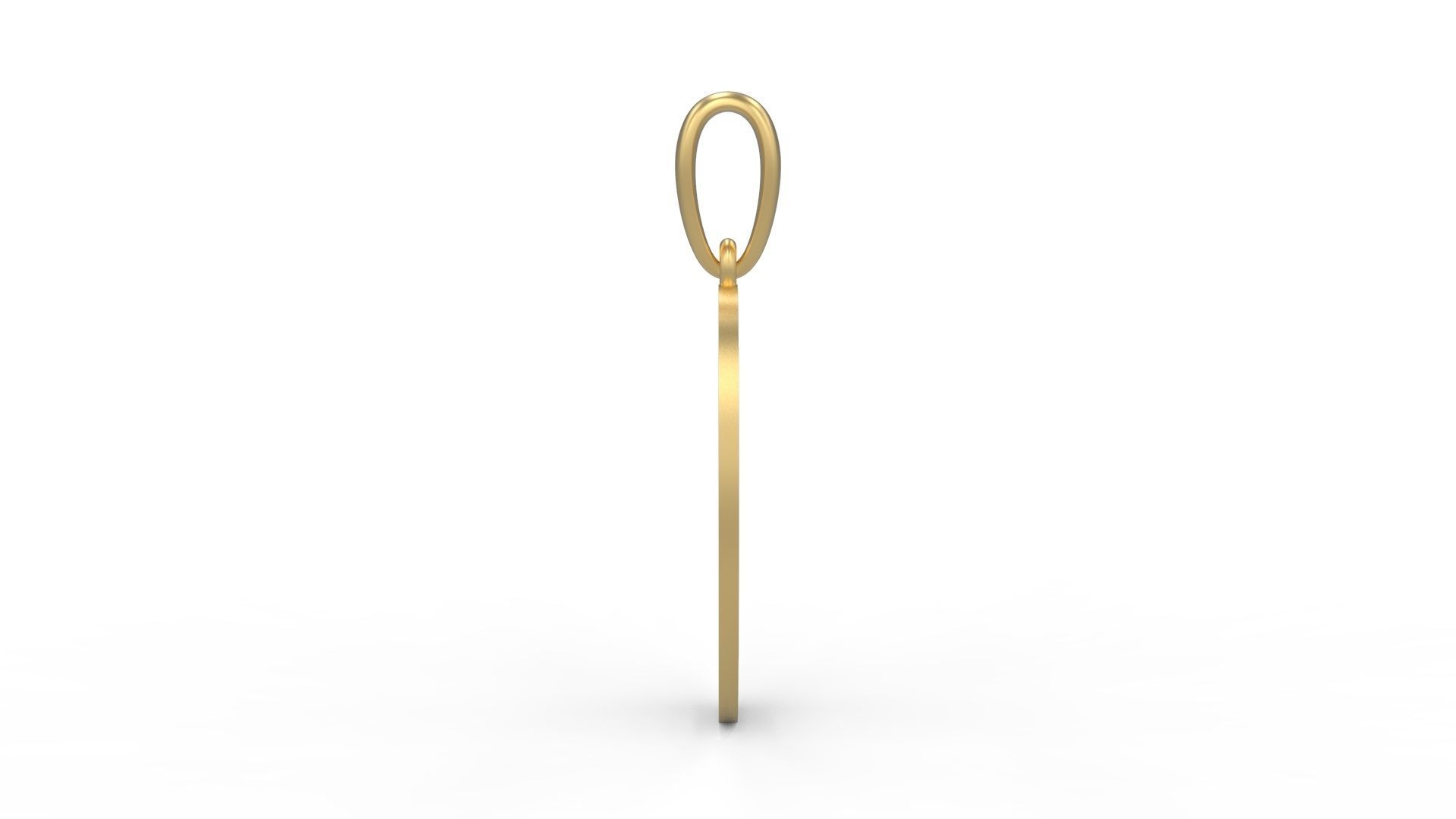 Initial Letters Pendant Harrington O 3D print model_2