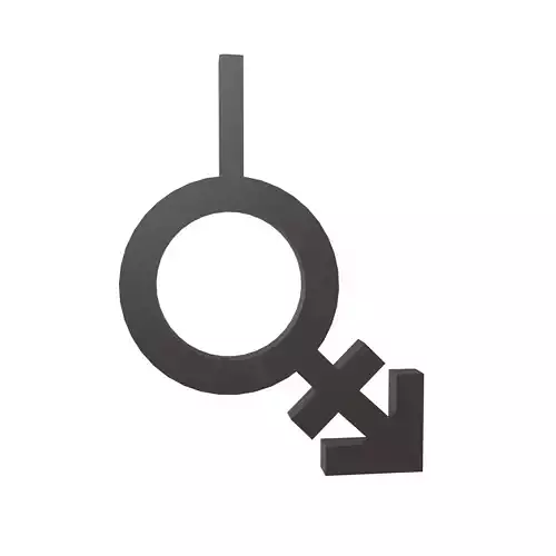 Bigender Gender Symbol v3 001