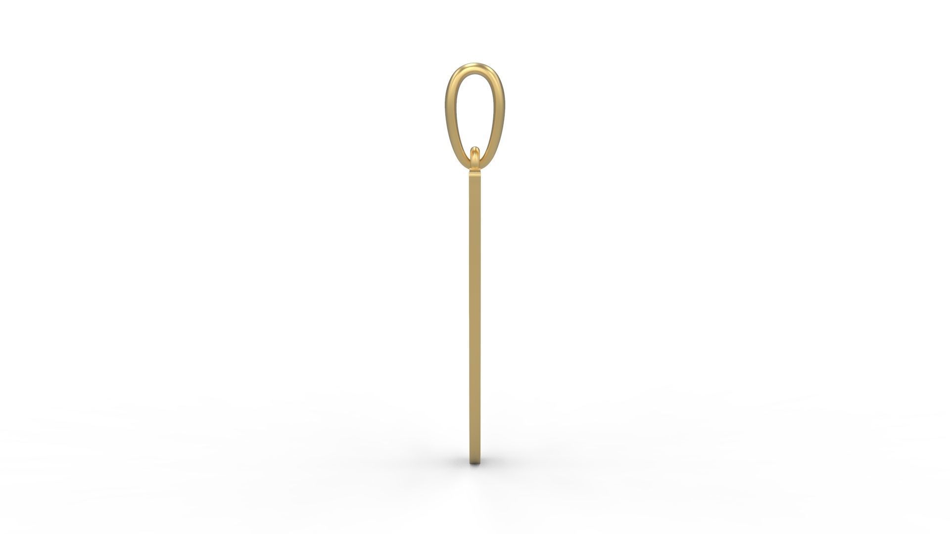 Initial Letters Pendant Harrington Y 3D print model_2