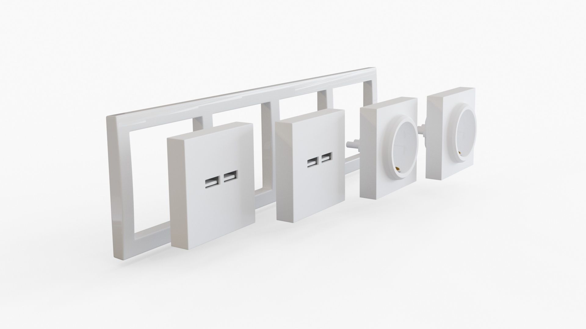 DELPHI - Socket 3D model_1