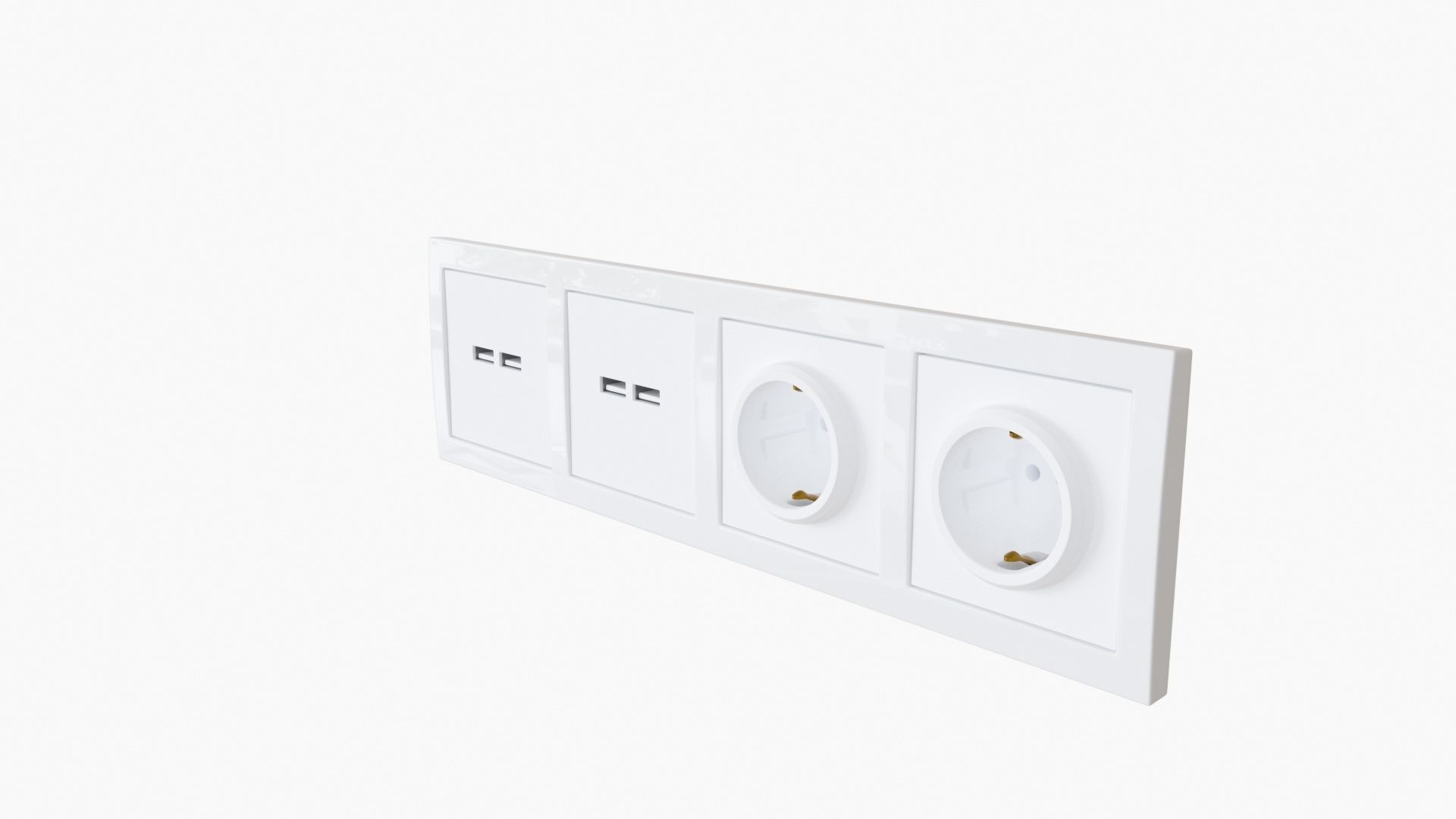 DELPHI - Socket 3D model_2