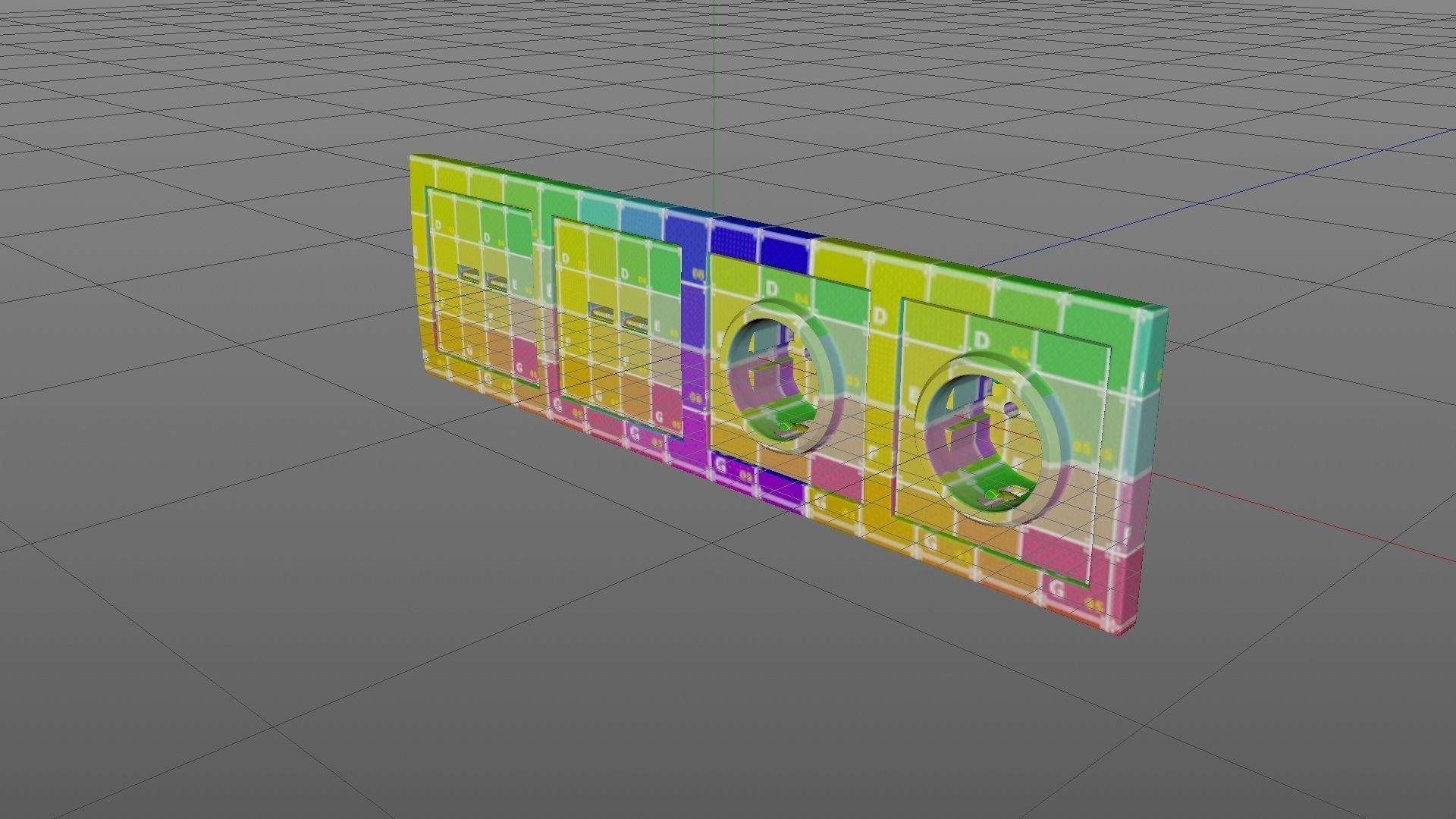 DELPHI - Socket 3D model_6