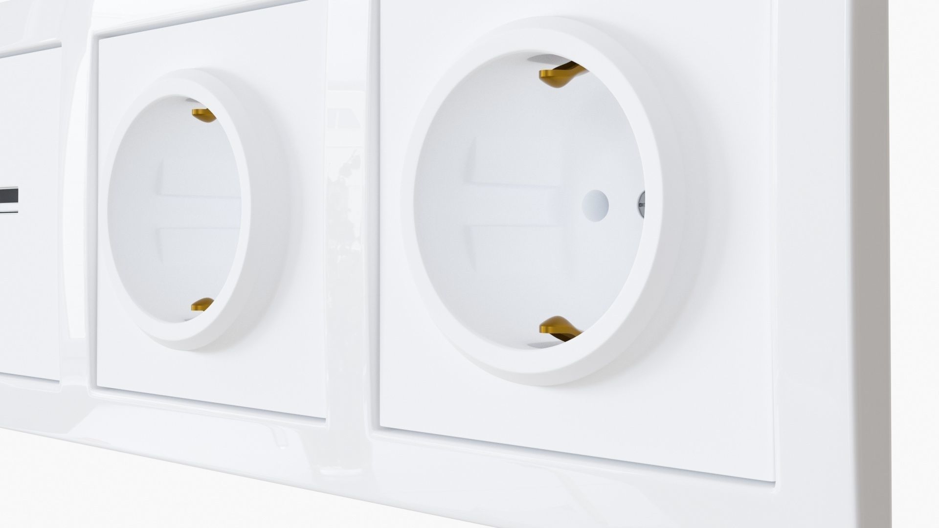 DELPHI - Socket 3D model_3