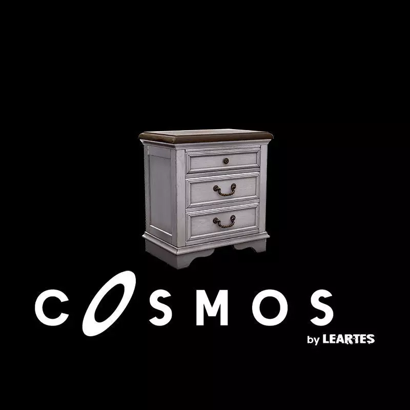 Night Stand Low-poly 3D model