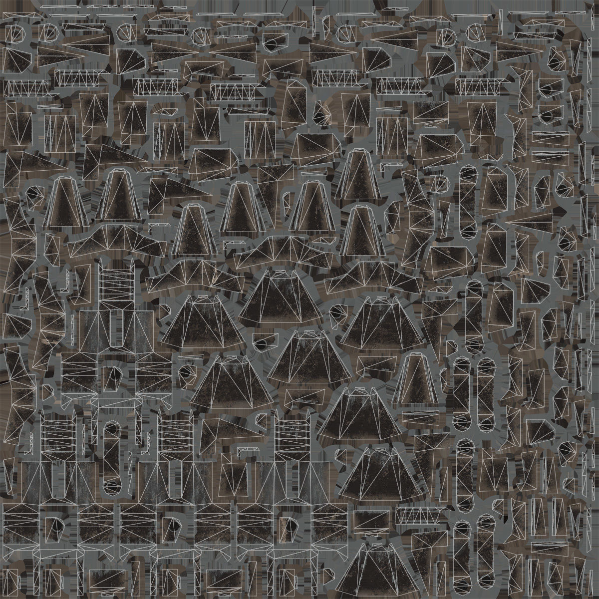 T-70 SU-76 Tracks Low-poly 3D model_15