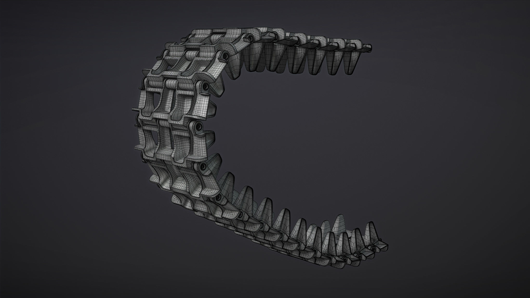 T-70 SU-76 Tracks Low-poly 3D model_12