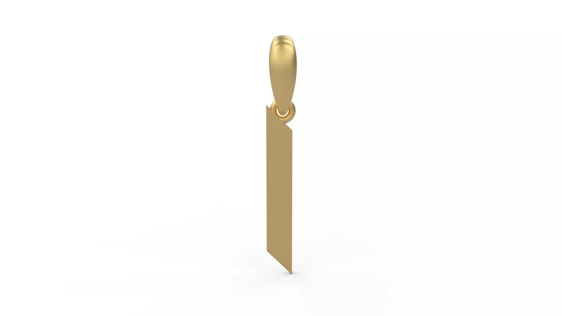 Initial Letters Pendant Haster I 3D print model_0