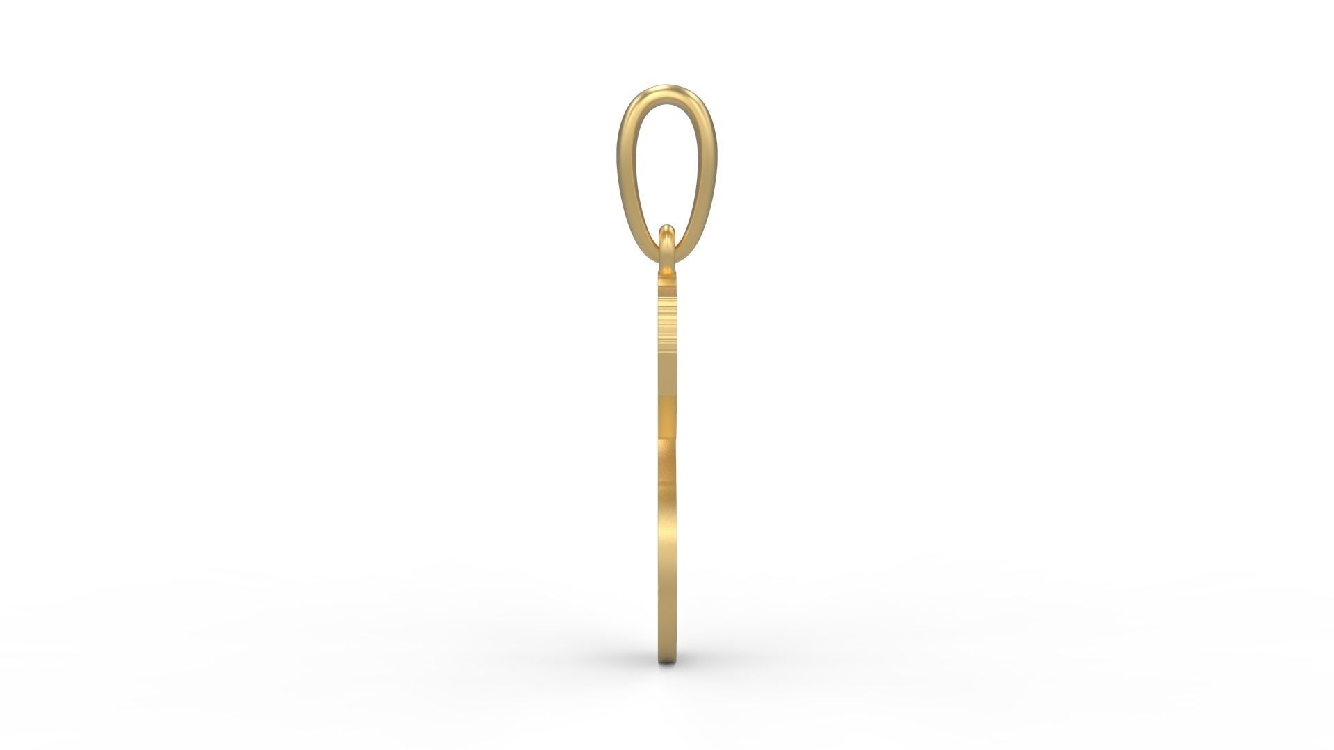 Initial Letters Pendant Haster S 3D print model_2