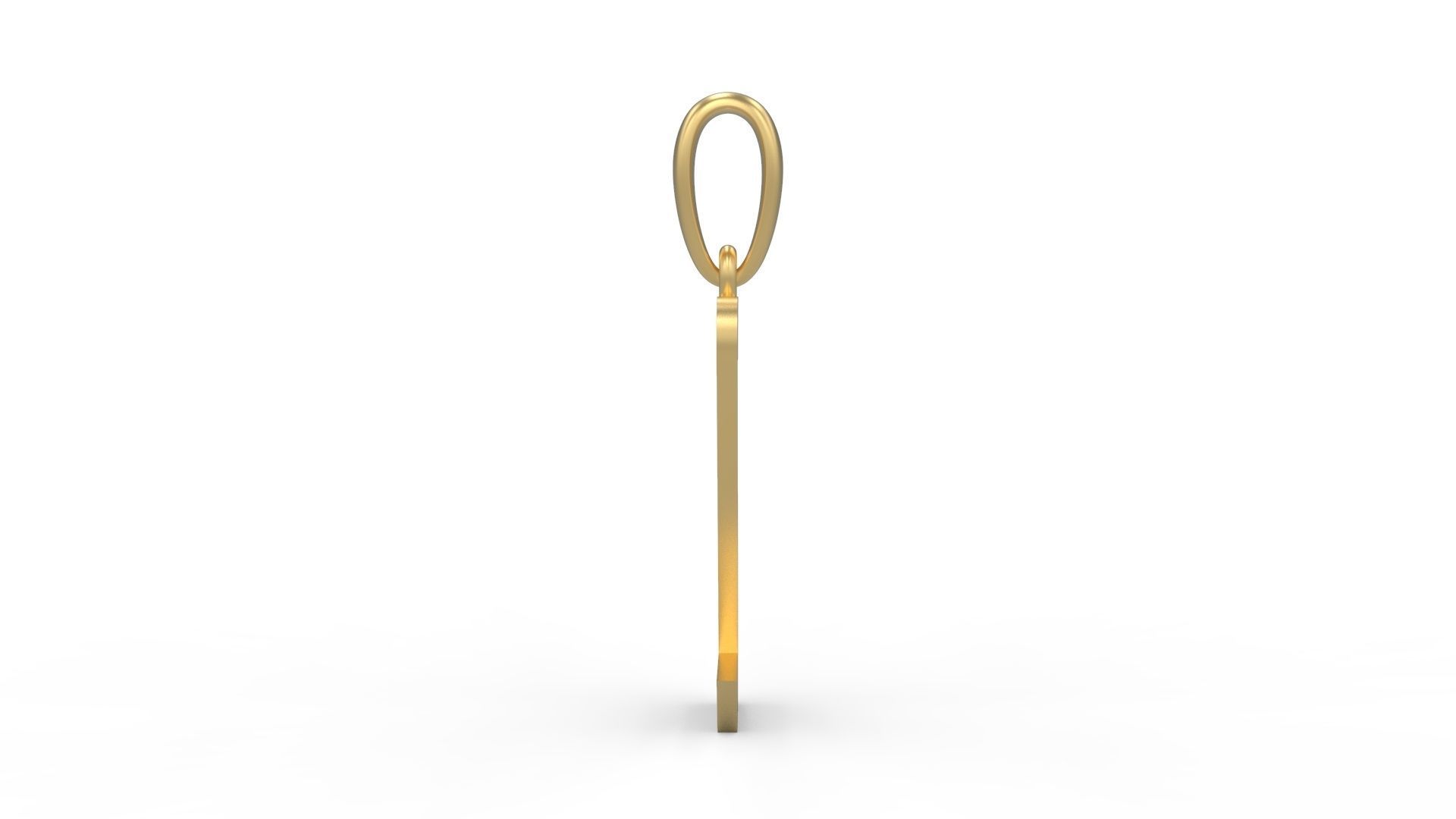 Initial Letters Pendant Haster Z 3D print model_2