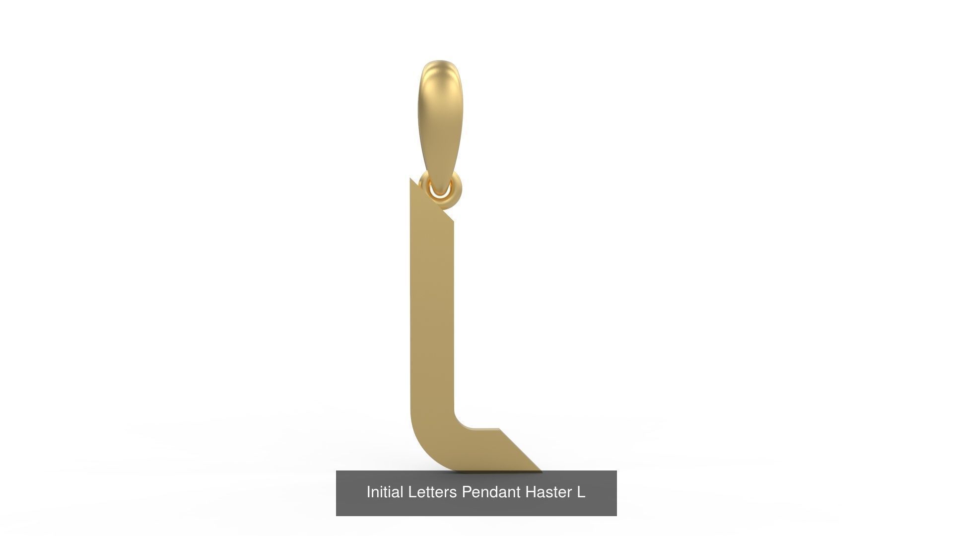 Initial Letters Pendant Alphabets Haster 3D Model Collection_14