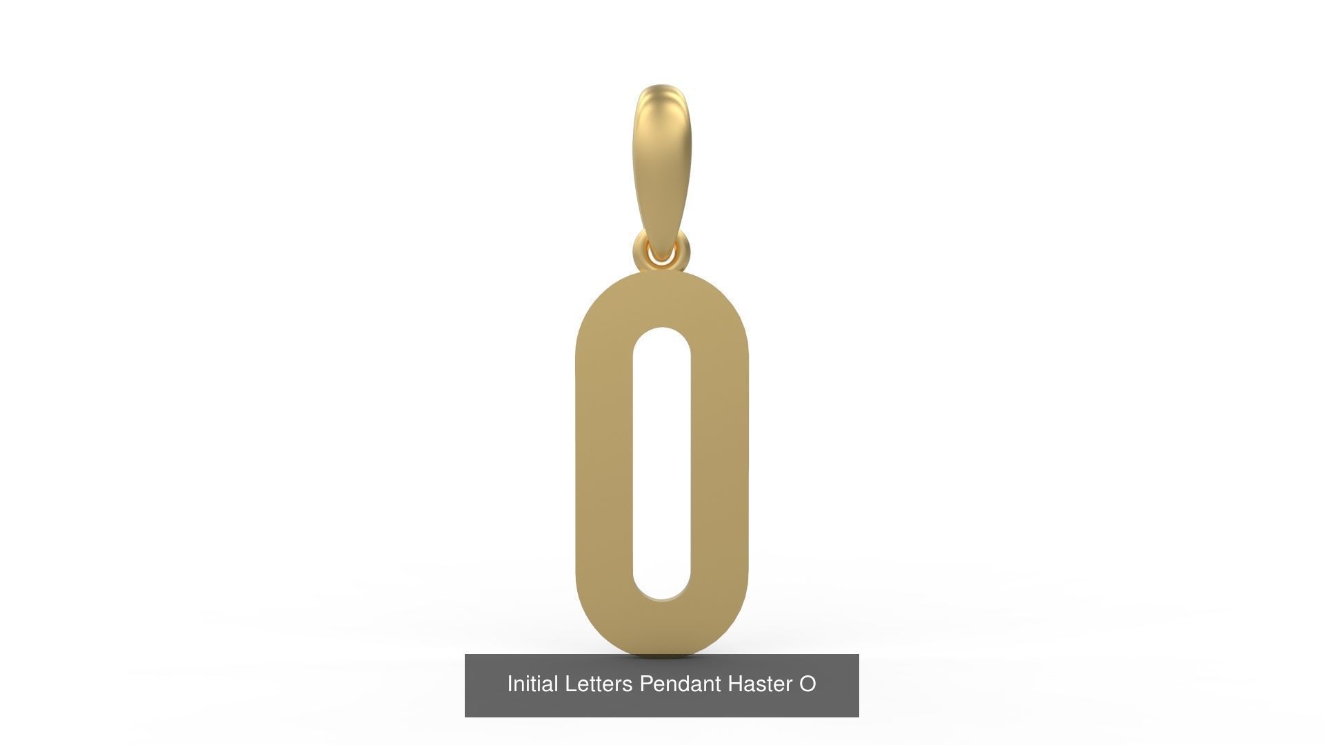 Initial Letters Pendant Alphabets Haster 3D Model Collection_17
