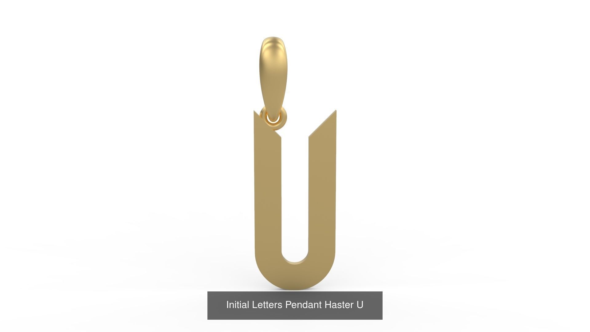 Initial Letters Pendant Alphabets Haster 3D Model Collection_23