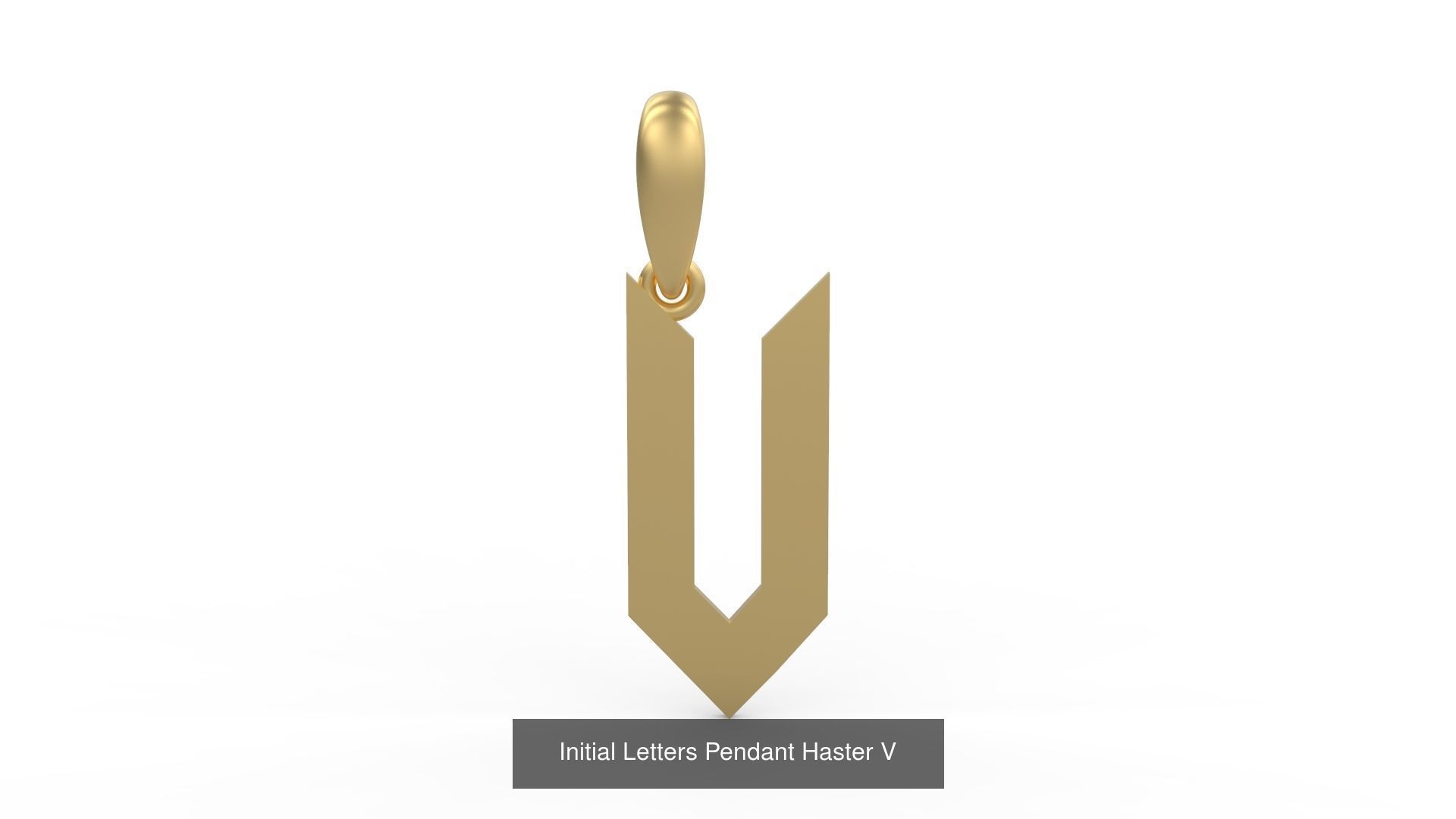 Initial Letters Pendant Alphabets Haster 3D Model Collection_24