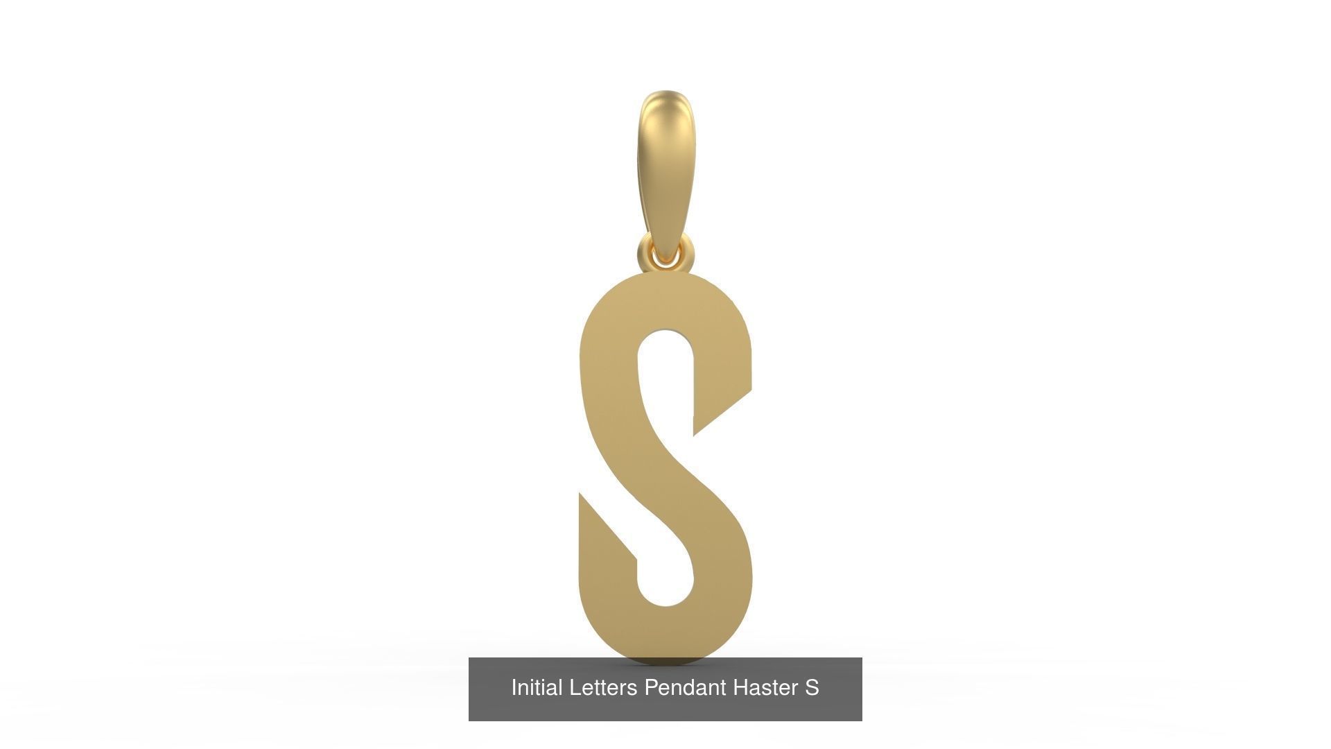 Initial Letters Pendant Alphabets Haster 3D Model Collection_21