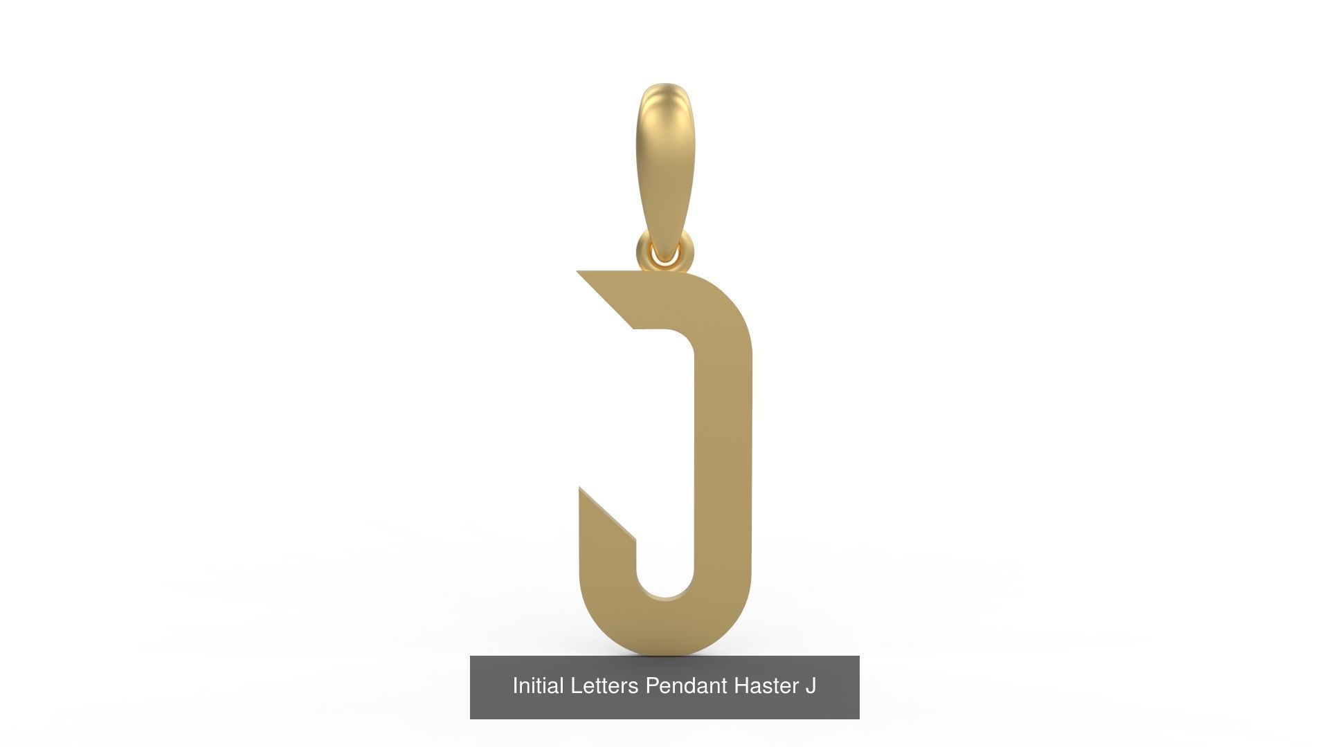 Initial Letters Pendant Alphabets Haster 3D Model Collection_12