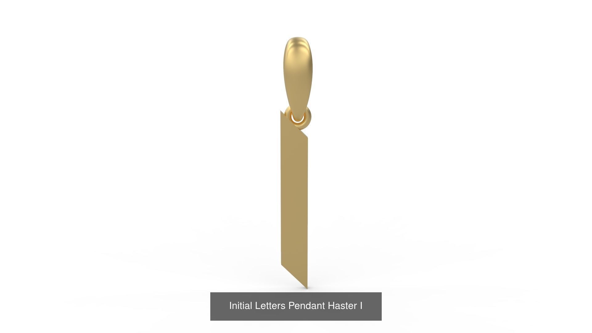 Initial Letters Pendant Alphabets Haster 3D Model Collection_11
