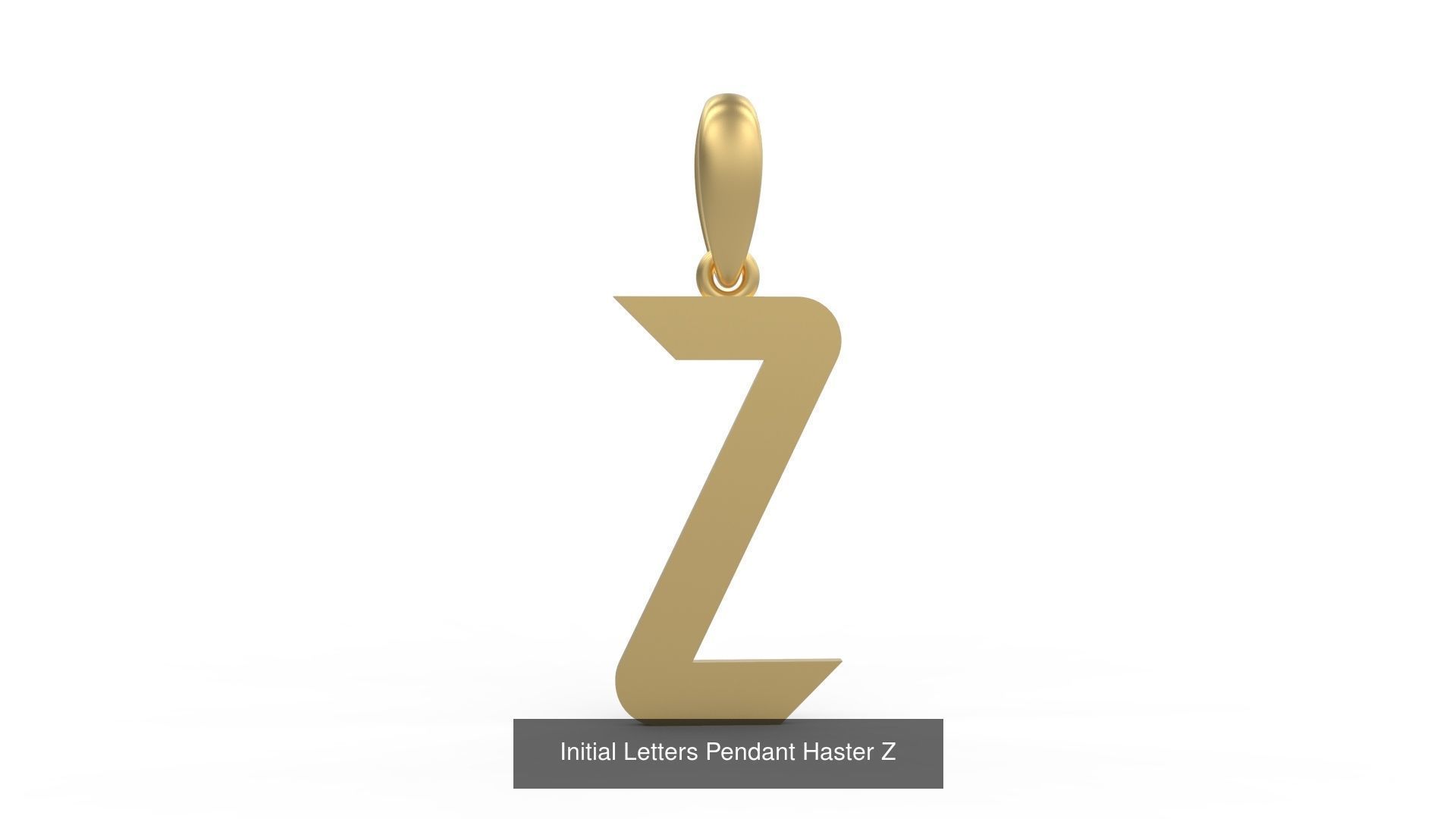 Initial Letters Pendant Alphabets Haster 3D Model Collection_28