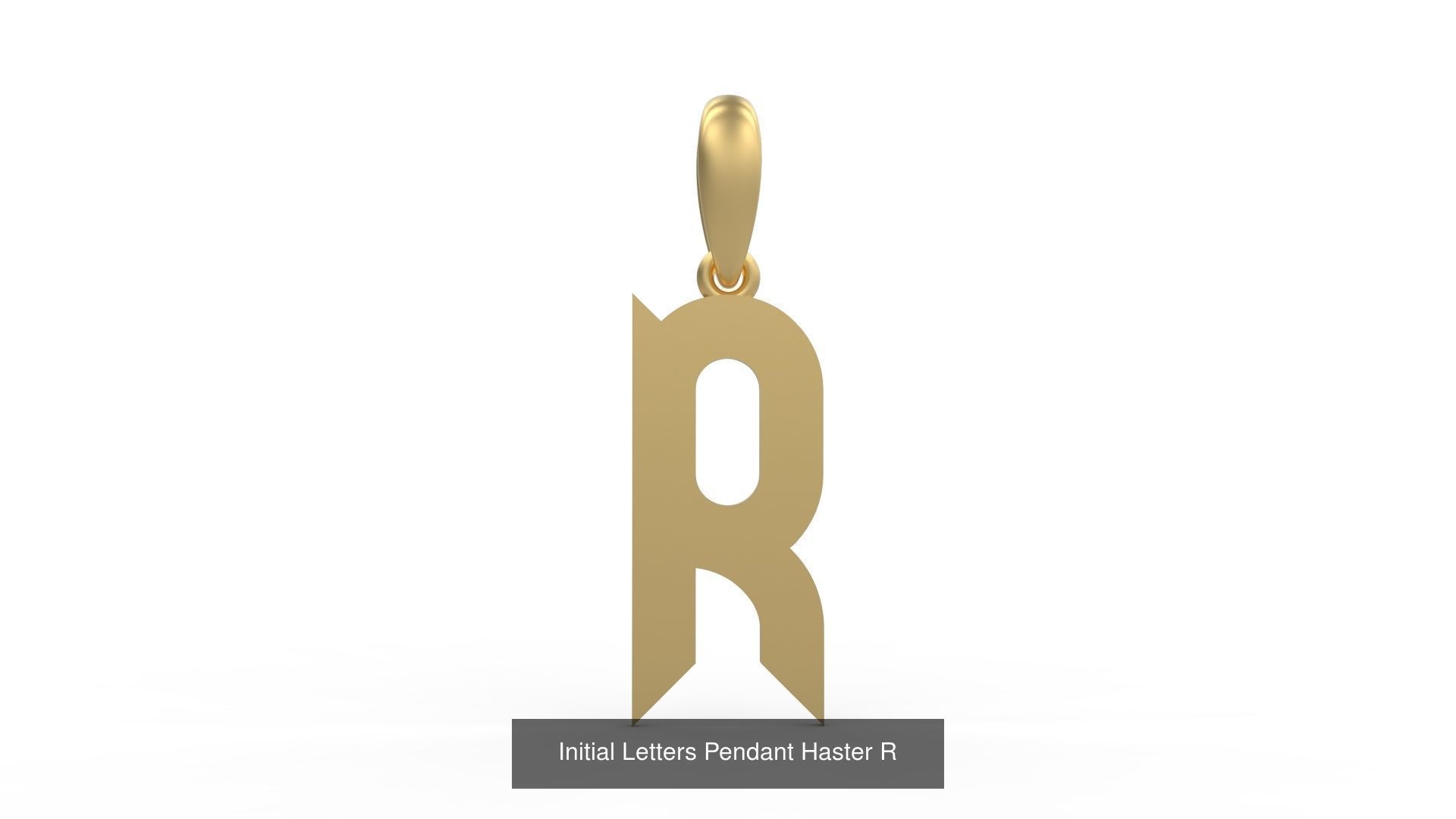 Initial Letters Pendant Alphabets Haster 3D Model Collection_20