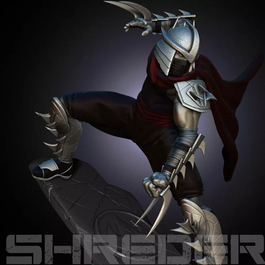 Shreder -Oroku Saki TMNT 3D print model