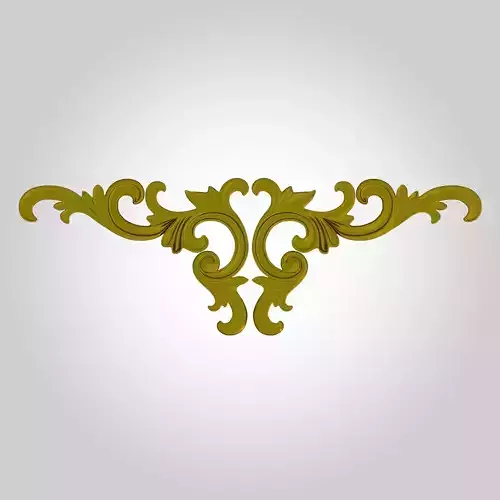 fretwork ornate applique design