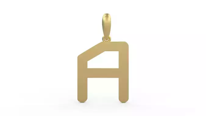 Initial Letters Pendant Transistor A