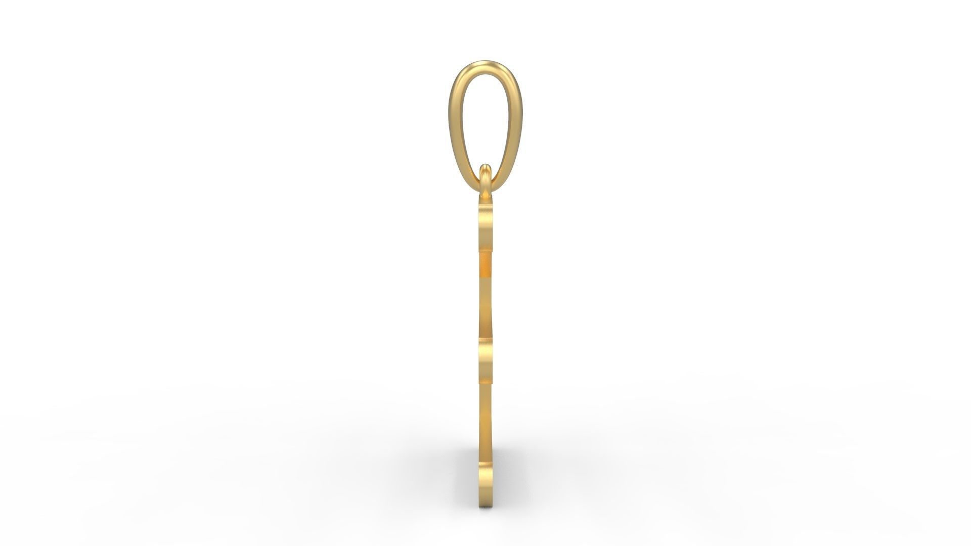 Initial Letters Pendant Transistor E 3D print model_2