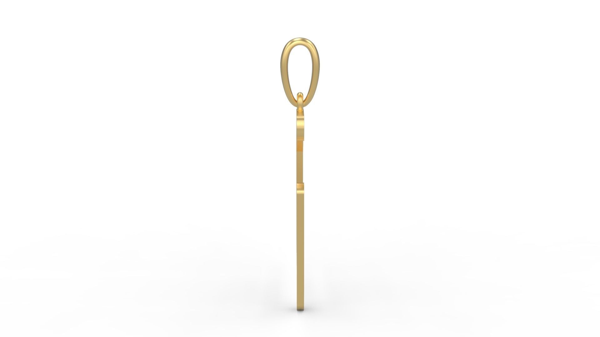 Initial Letters Pendant Transistor G 3D print model_2