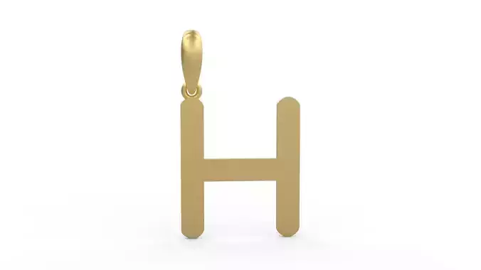 Initial Letters Pendant Transistor H