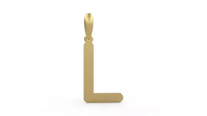 Initial Letters Pendant Transistor L