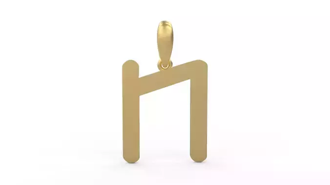 Initial Letters Pendant Transistor N