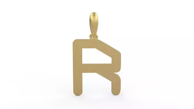 Initial Letters Pendant Transistor R 