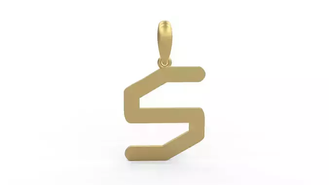 Initial Letters Pendant Transistor S