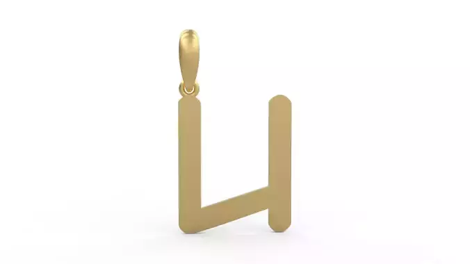 Initial Letters Pendant Transistor U