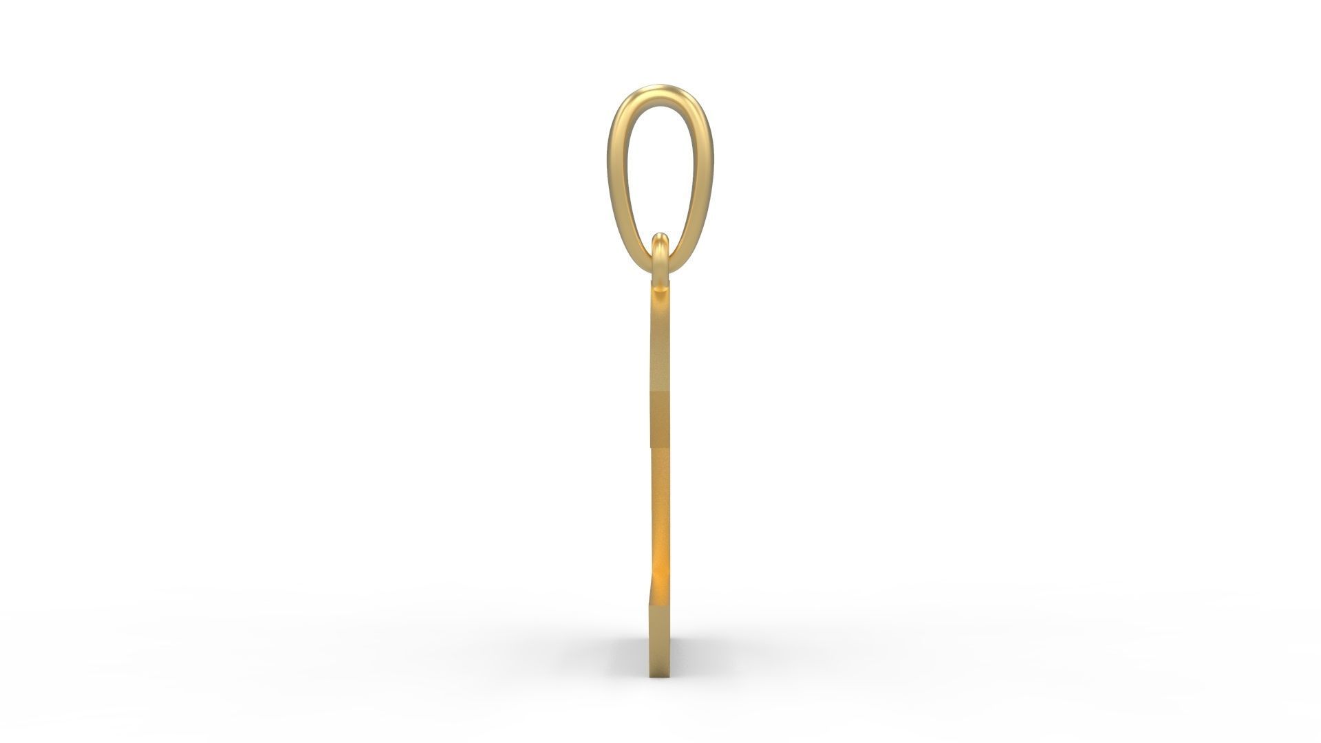 Initial Letters Pendant Iron Maiden C 3D print model_2