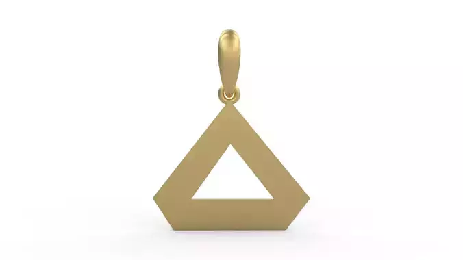 Initial Letters Pendant Iron Maiden O