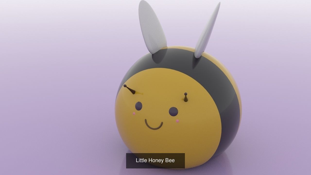 Cute Little Things 3D Model Collection_12