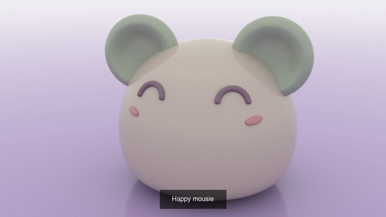 Cute Little Things 3D Model Collection_1