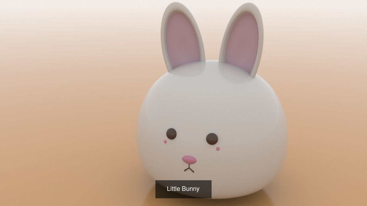 Cute Little Things 3D Model Collection_14