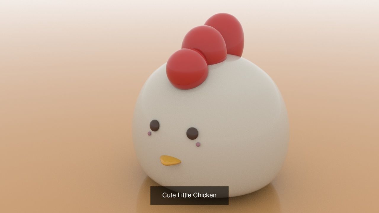 Cute Little Things 3D Model Collection_8