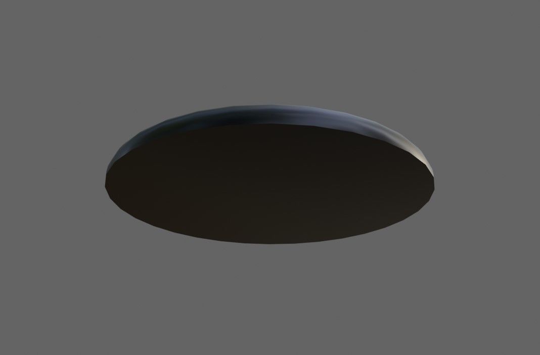 Wall Clock - Relogio de Parede Low-poly 3D model_20