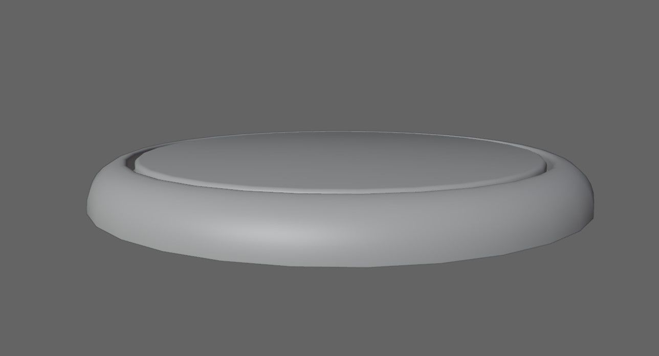 Wall Clock - Relogio de Parede Low-poly 3D model_9