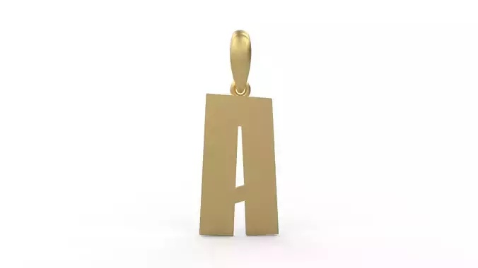 Initial Letters Pendant Jack Stanislav A