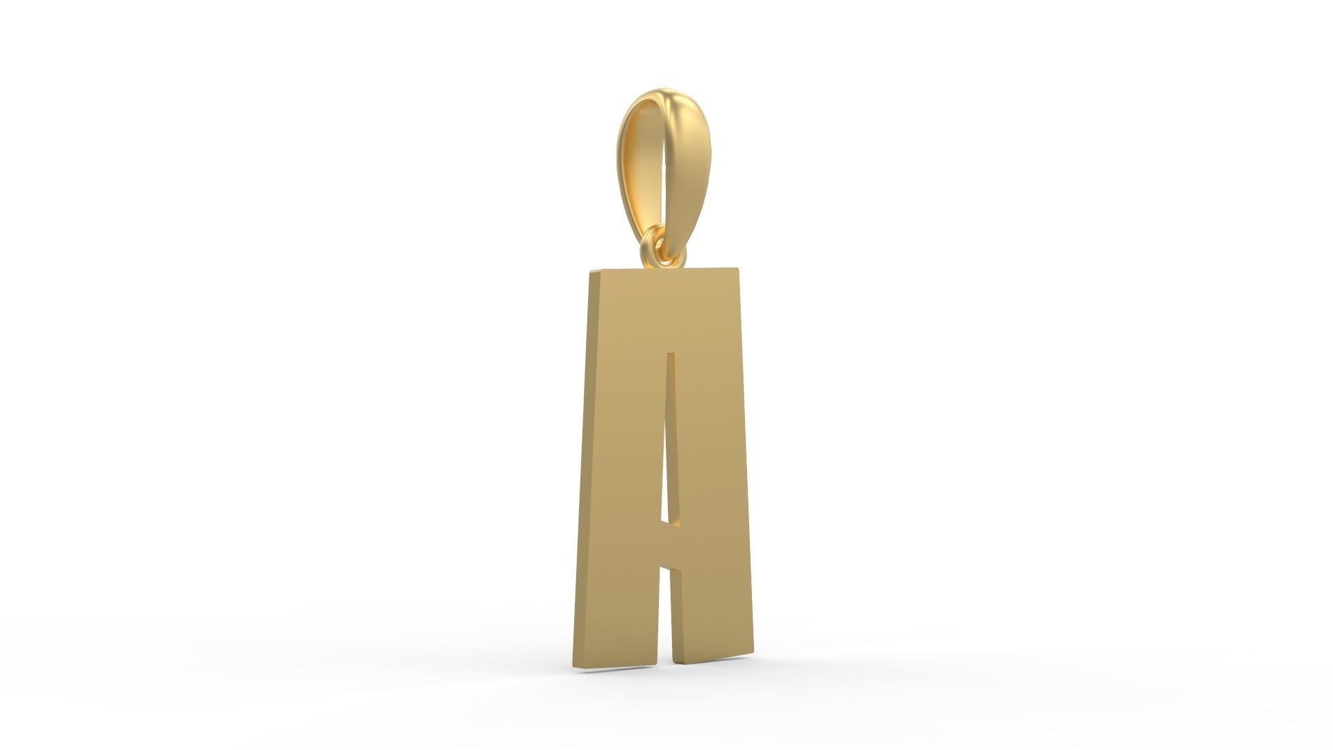 Initial Letters Pendant Jack Stanislav A 3D print model_3