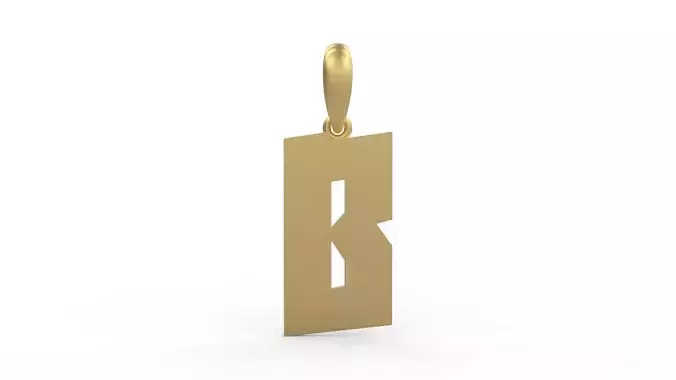Initial Letters Pendant Jack Stanislav B